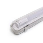 Noxion Réglette LED Étanche Boîtier Vide  Poseidon V2.0 incl. 1x Noxion Tube LED T8 Standard Output 15W 1800lm - 865 Lumière Du Jour | 120cm