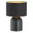 Emibig Lampe De Chevet Aspen Acier Noir | Convient pour 1x E27 - Max 15W