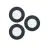 Eglo Connect.Z Smart Encastré Spot Éclairage de salle de bains Fueva 6-Z Plastique Noir 8.4W 1020lm - 827-865 Variable Blanc + RGB | Dimmable