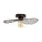 Eglo Plafonnier Swaby Acier Bronze | IP20 - Convient pour 1x E27 