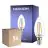 Voordeelpak 10x Noxion Lucent LED Filament Kaars 2.5W 827 B35 E14 Helder | Zeer Warm Wit - Vervangt 25W