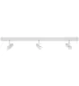 Nordlux LED Spot Omari Metaal Wit 9.6W 320lm - 827 Zeer Warm Wit | 3-Staps Dimbaar 